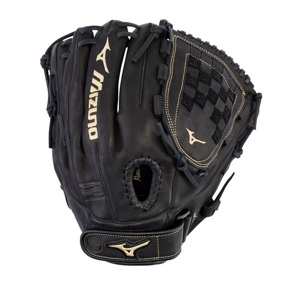 Guantes Mizuno MVP Prime Fastpitch 12" Mujer Negras Baratas NIMZ-70346